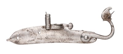 Lot 430 - A DETACHED MATCHLOCK MUSKET MECHANISM