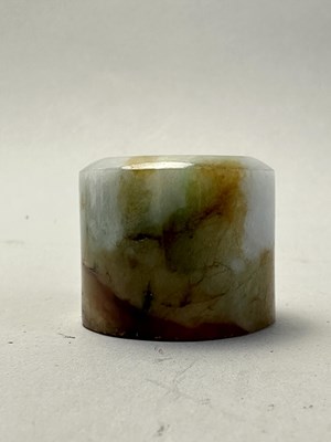 Lot 76 - A GROUP OF SEVEN CHINESE JADE ARCHERS RINGS, QING DYNASTY, 19TH CENTURY