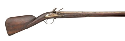 Lot 487 - A 16 BORE GERMAN 16 BORE FLINTLOCK SPORTING GUN