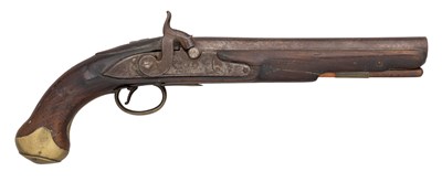 Lot 518 - A 15 BORE PERCUSSION PISTOL