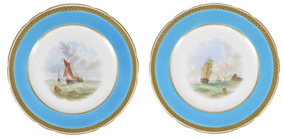 Lot 41 - A PAIR OF MINTON PLATES