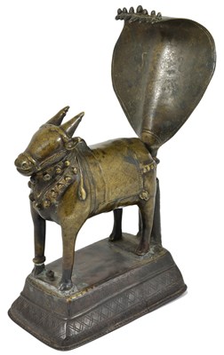 Lot 158 - A BRONZE FIGURE OF NANDI