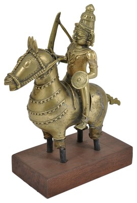 Lot 161 - KHANDOBA SEATED ON HIS HORSE