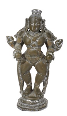 Lot 163 - AN UNUSUAL FORM OF KRISHNA