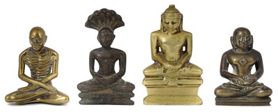 Lot 169 - A GROUP OF JAIN AND BUDDHIST FIGURES