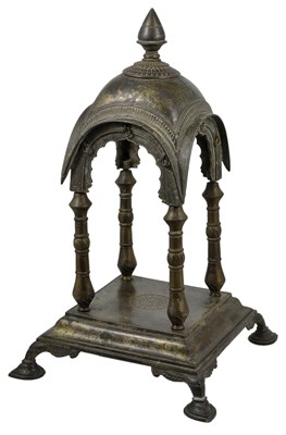 Lot 184 - A BRONZE SHRINE