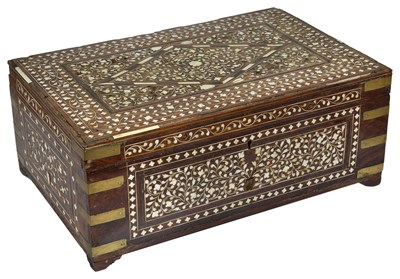 Lot 295 - ~A HOSHIARPUR WORK BOX