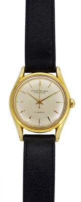 Lot 539 - GIRARD-PERREGAUX, GYROMATIC: A GENTLEMAN'S GOLD WRISTWATCH