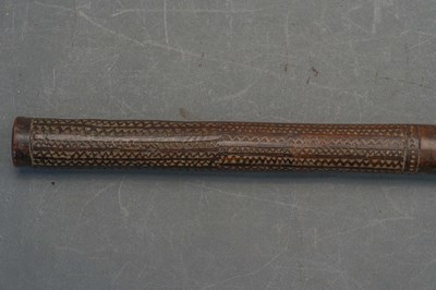 Lot 108 - A POLYNESIAN HARDWOOD CLUB, LATE 19TH/EARLY 20TH CENTURY, FIJI, SAMOA OR TONGA
