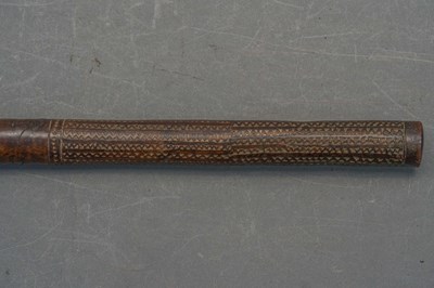 Lot 63 - A HARDWOOD CLUB, TONGA, LATE 19TH/EARLY 20TH CENTURY