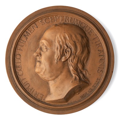 Lot 79 - JEAN-BAPTISTE NINI (1717-1786): BENJAMIN FRANKLIN