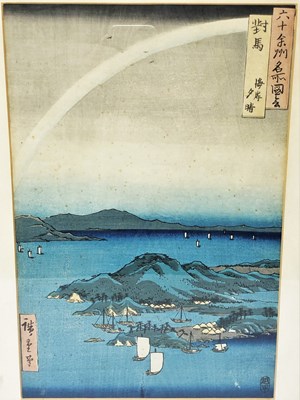 Lot 51 - A JAPANESE WOODBLOCK PRINT, UTAGAWA HIROSHIGE (1797-1858)