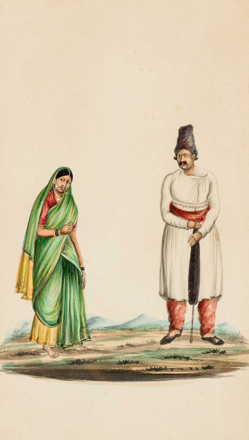 Image showcasing Lot 94 - THREE COMPANY SCHOOL PAINTINGS, 19TH CENTURY