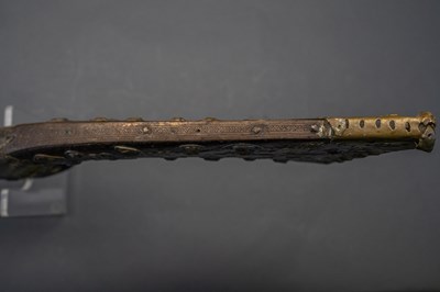 Lot 71 - A 36 BORE PERCUSSION AFGHAN RIFLE, 19TH CENTURY