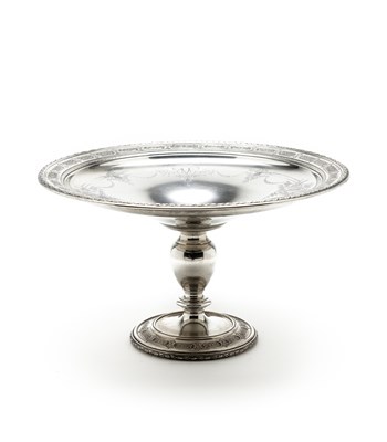 Lot 240 - AN AMERICAN SILVER LARGE TAZZA, TOWLE, SECOND QUARTER 20TH CENTURY