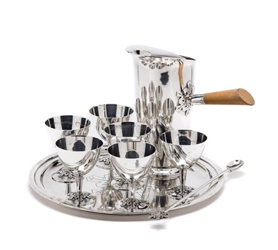 Lot 250 - AN AMERICAN COCKTAIL SET, TIFFANY & CO., NEW YORK, CIRCA 1955