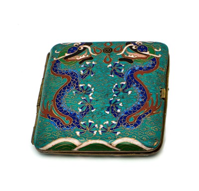 Lot 334 - FOUR GILT-METAL-MOUNTED CIGARETTE CASES