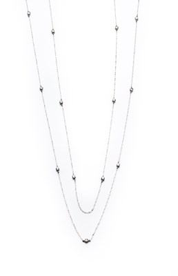 Lot 364 - DIAMOND NECKLACE