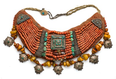 Lot 57 - â“Œ AN AMULETIC NECKLACE