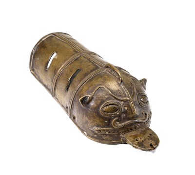 Lot 75 - A HILT FROM A GAUNTLET SWORD (PATA)