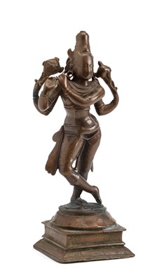 Lot 114 - â“Œ A BRONZE FIGURE OF KRISHNA VENUGOPALA