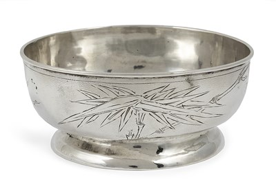 Lot 279 - â“Œ A CHINESE SILVER BOWL