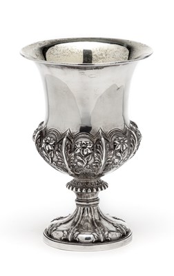 Lot 336 - A GEORGE IV SILVER CUP