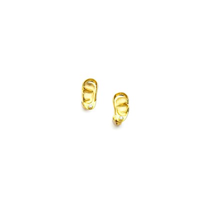 Lot 499 - PAIR OF NOVELTY EAR STUDS