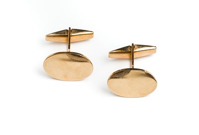 Lot 503 - THREE PAIRS OF CUFFLINKS