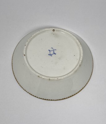 Lot 4 - A SEVRES CUP AND SAUCER, THE PORCELAIN LATE 18TH CENTURY