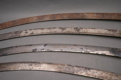 Lot 30 - FOUR INDIAN SWORDS (TALWAR), LATE 19TH/20TH CENTURY