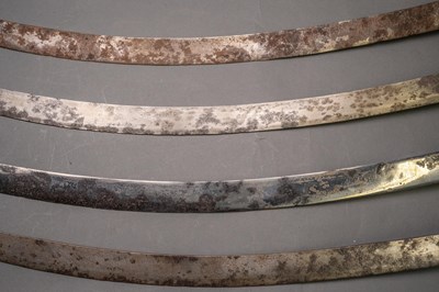 Lot 30 - FOUR INDIAN SWORDS (TALWAR), LATE 19TH/20TH CENTURY