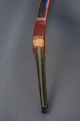 Lot 503 - □ A CHINESE COMPOSITE BOW, QING DYNASTY, 19TH CENTURY; AND A CHINESE BOW BY YANG FUXI OF JU YUAN HAO