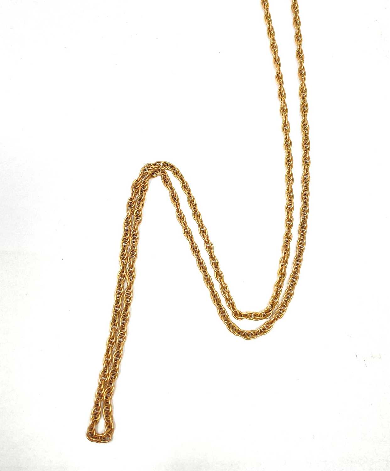 Lot 374 - FANCY LINK CHAIN