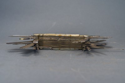 Lot 82 - A CONTINENTAL MULTI-BLADE PENKNIFE, LATE 19TH/20TH CENTURY