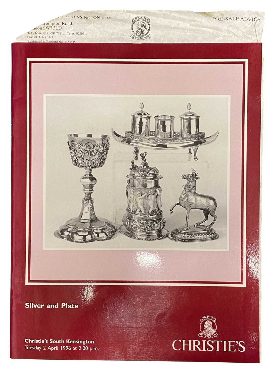 Lot 598 - SILVER AND PLATE