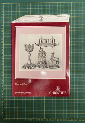 Lot 598 - SILVER AND PLATE