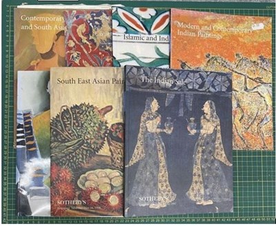 Lot 645 - EIGHT SOTHEBY'S AUCTION CATALOGUES ON INDIAN AND SOUTH ASIAN ART