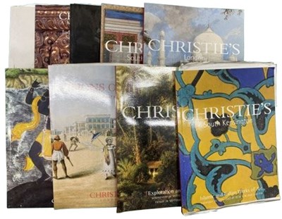 Lot 646 - NINE CHRISTIE'S AUCTION CATALOGUES OF PRIMARILY INDIAN ART AND TRAVEL