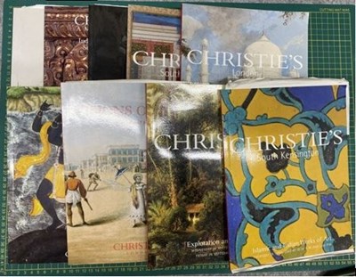 Lot 646 - NINE CHRISTIE'S AUCTION CATALOGUES OF PRIMARILY INDIAN ART AND TRAVEL
