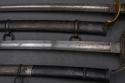 Lot 106 - AN AUSTRIAN MODEL 1904 CAVALRY SABRE AND ANOTHER SABRE