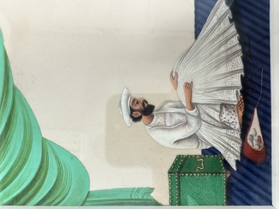 Lot 351 - SEVEN COMPANY SCHOOL PAINTINGS OF CHARACTERS AND TRADES, PATNA, MID-19TH CENTURY