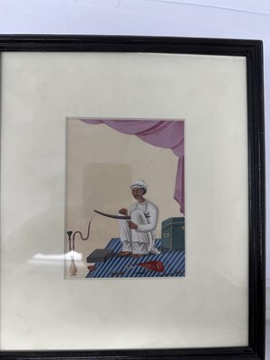 Lot 351 - SEVEN COMPANY SCHOOL PAINTINGS OF CHARACTERS AND TRADES, PATNA, MID-19TH CENTURY