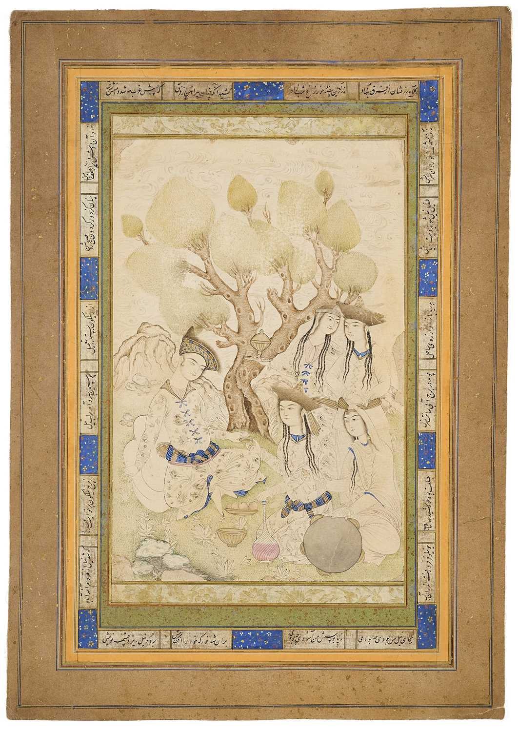 Lot 532 - A SAFAVID STYLE DRAWING