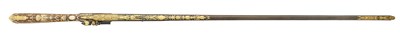 Lot 244 - AN EXCEPTIONAL, PROBABLY UNIQUE, FRENCH GOLD-MOUNTED FLINTLOCK DUCK GUN BY BOUTET A VERSAILLES, MARKED FOR JEAN MASSON, CIRCA 1805-09, FOR PRESENTATION TO A NORTH AFRICAN OR EASTERN RULER