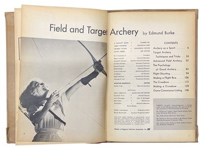 Lot 190 - BURKE, EDMUND AND TWENTY-TWO OTHER VOLUMES RELATED TO ARCHERY