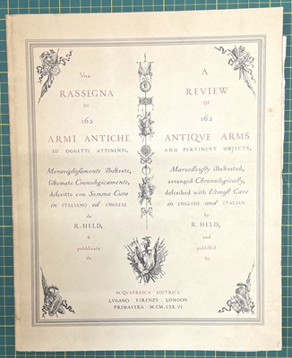 Lot 198 - ARMS AND ARMOUR GENERAL REFERENCE BOOKS: FIVE VOLUMES