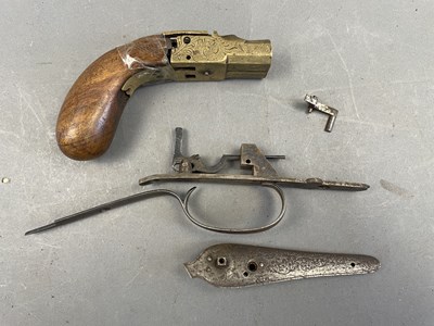 Lot 163 - A QUANTITY OF DETACHED PERCUSSION BACK-ACTION LOCK-PLATES, SECOND HALF OF THE 19TH CENTURY