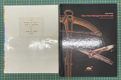 Lot 195 - CROSSBOWS: PAYNE-GALLWEY BT., SIR RALPH AND TWELVE OTHER VOLUMES