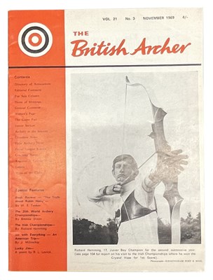 Lot 196 - A LARGE COLLECTION OF ARCHERY MAGAZINES